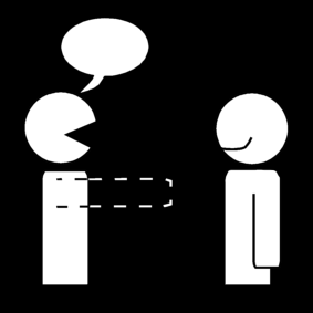 keep distance while talking